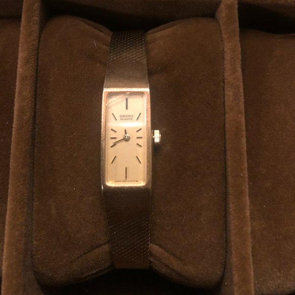 Seiko Accessories - Vintage Seiko 1320-5989 Gold Tone Bracelet Quartz Watch